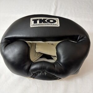 TKO Boxing Headgear Size Large / XL Boxing Safety Barely Used Tae Kwon Do Mma